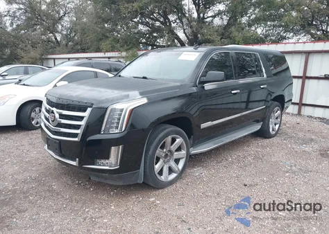 2015 Cadillac Escalade Esv Luxury z USA, uszkodzony, nr VIN 1GYS3HKJ5FR227283
